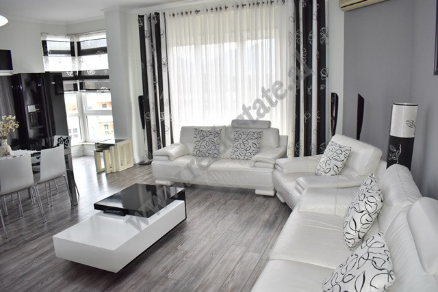 Two bedroom apartment for rent in Hamdi Sina street at Liqeni i Thate in Tirana.
The apartment is l